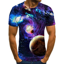 Load image into Gallery viewer, 2020 Summer Starry sky T-shirts 3d