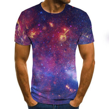 Load image into Gallery viewer, 2020 Summer Starry sky T-shirts 3d