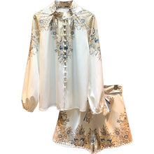 Load image into Gallery viewer, Svoryxiu 2020 nouveau printemps été piste deux pièces+ Shorts costumes de mode