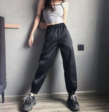Load image into Gallery viewer, Grandes poches pantalons Cargo femmes taille haute pantalon de Streetwear en vrac Baggy pantalon tactique hip hop pantalons de joggers de haute qualité