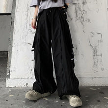 Load image into Gallery viewer, Grandes poches pantalons Cargo femmes taille haute pantalon de Streetwear en vrac Baggy pantalon tactique hip hop pantalons de joggers de haute qualité