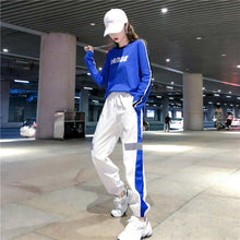 Load image into Gallery viewer, Grandes poches pantalons Cargo femmes taille haute pantalon de Streetwear en vrac Baggy pantalon tactique hip hop pantalons de joggers de haute qualité