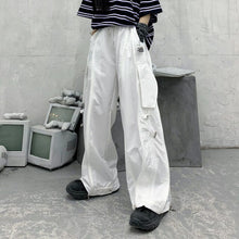 Load image into Gallery viewer, Grandes poches pantalons Cargo femmes taille haute pantalon de Streetwear en vrac Baggy pantalon tactique hip hop pantalons de joggers de haute qualité