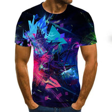 Load image into Gallery viewer, 2020 summer Harajuku new creative style 3D T-shirt