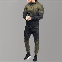 Load image into Gallery viewer, Full Brand Men Tracksuits Hoodies Gradient Fold Sport Suit Men Sets 2020 Causal Sports Suits For Men Clothing
